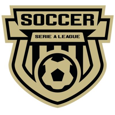 Serie a league soccer logo template Thumbnail
