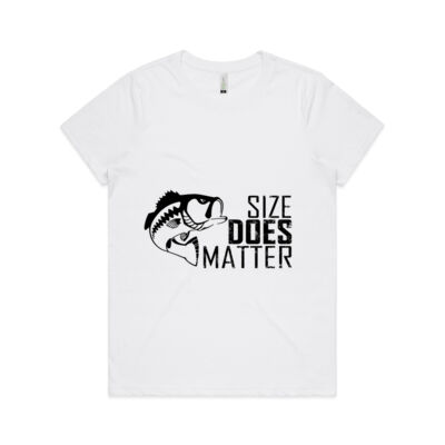 Size Does Matter - Women's  Maple ORGANIC Tee Thumbnail