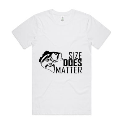 Size Does Matter  - Organic Cotton Unisex Tee Thumbnail