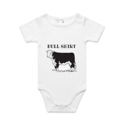 Bull Shirt Baby 'Mini-me' Onesie Thumbnail